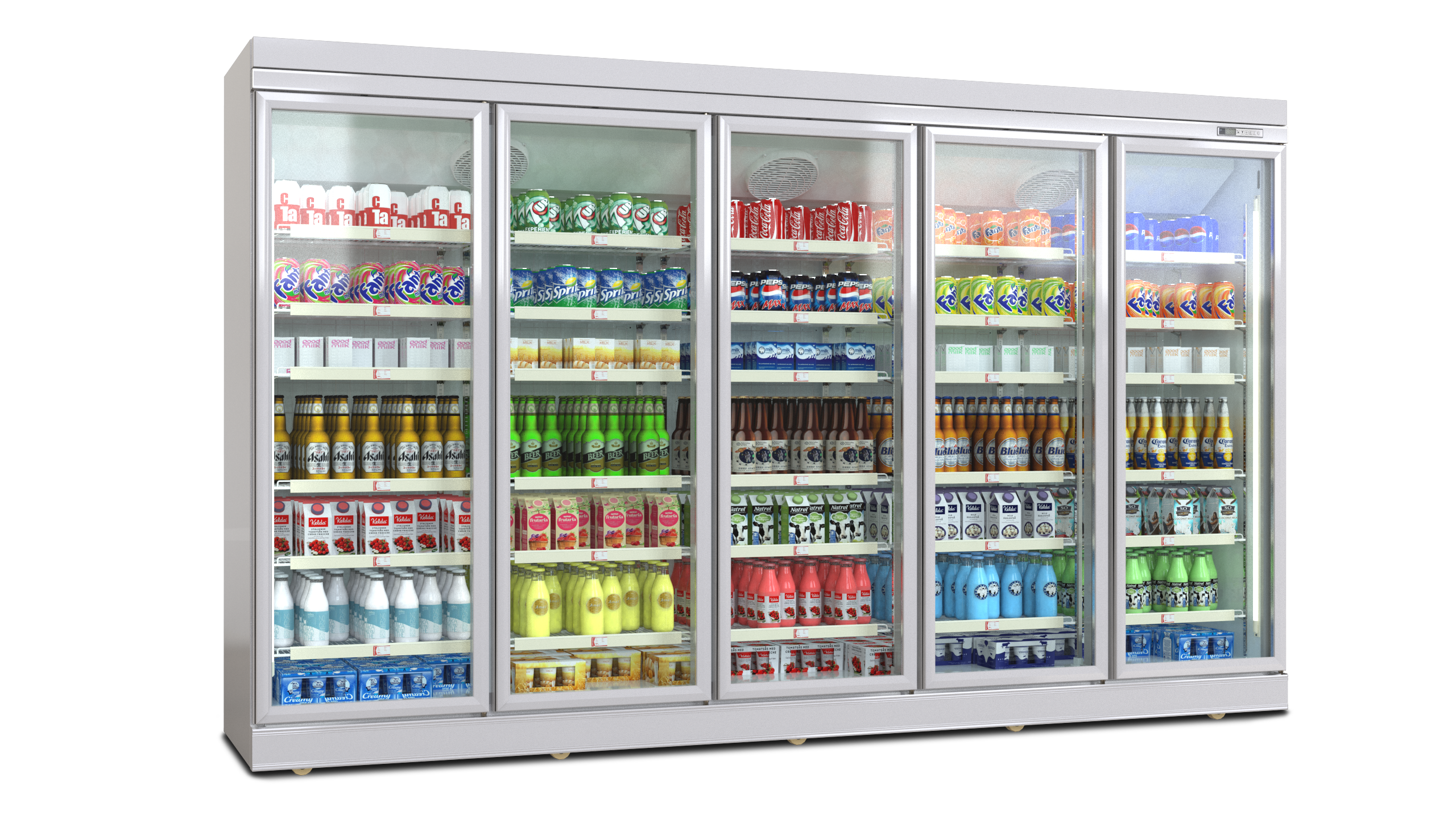 8столбцы （выносной агрегат ）холодильная витрина （без агрегата ）