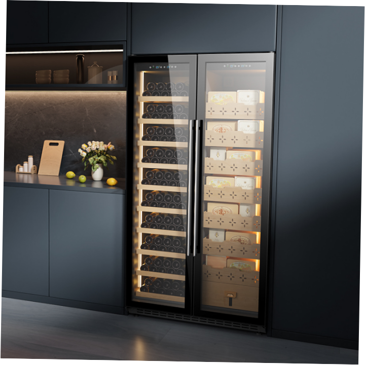 витрина для вина （встроенный агрегат）