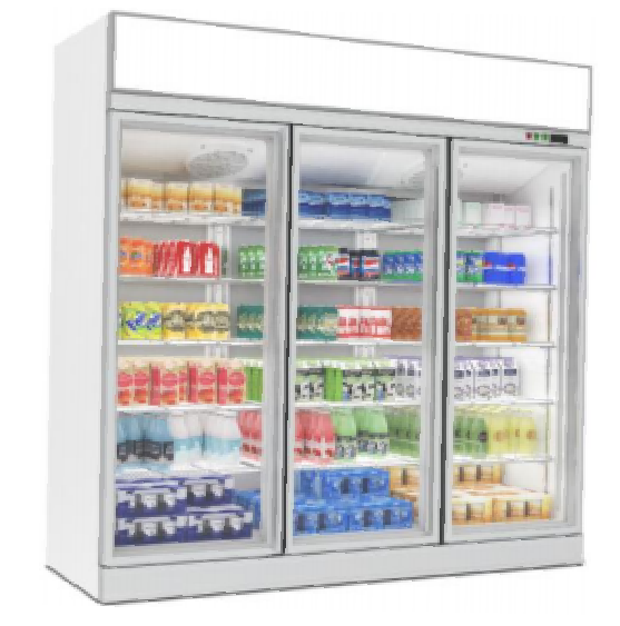 （ с шероким спросом） люксовая витрина с верхним агрегатом （встроенный агрегат）