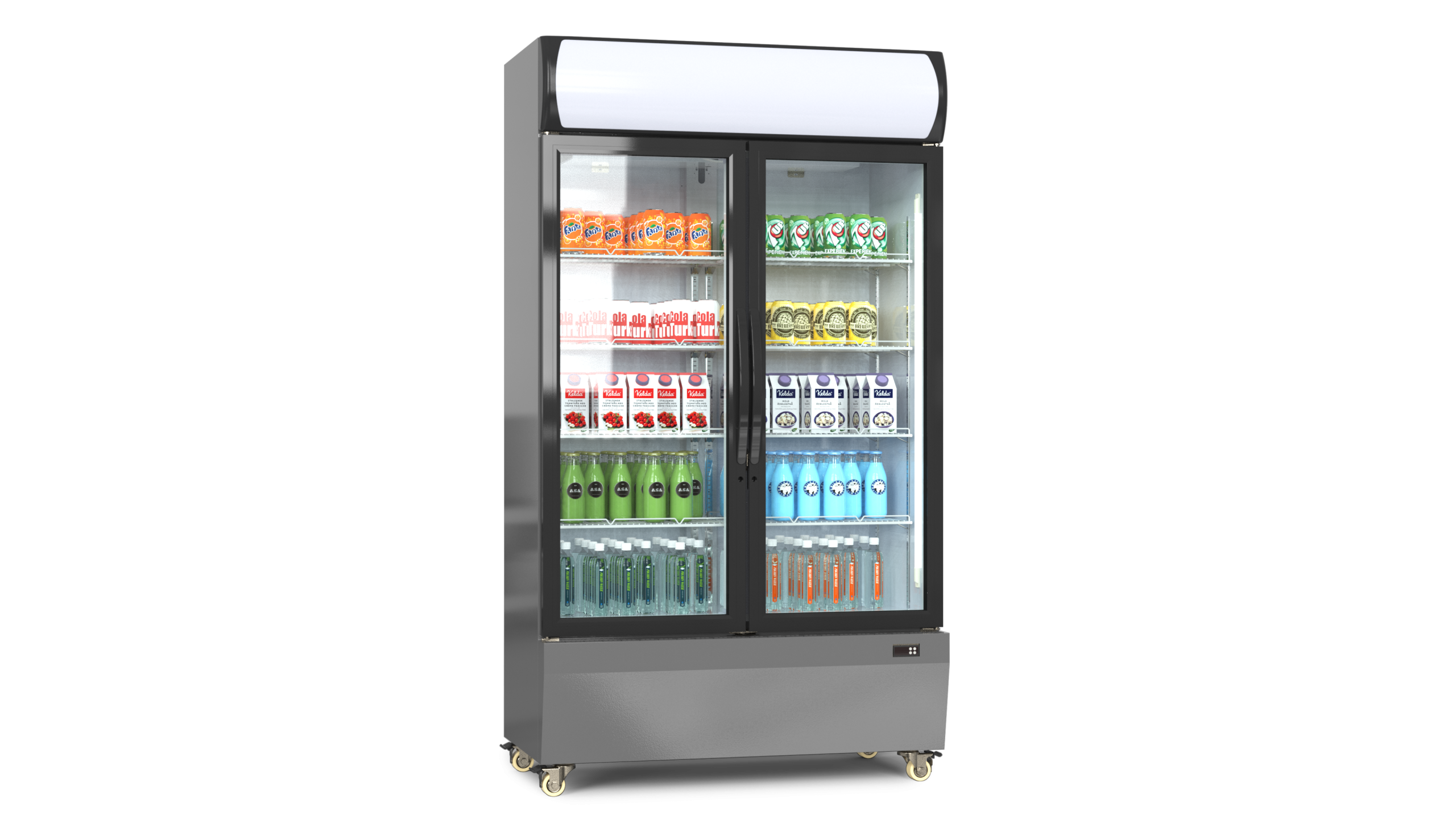 （ с шероким спросом） FL серия витрина с нижним агрегатом （встроенный агрегат）