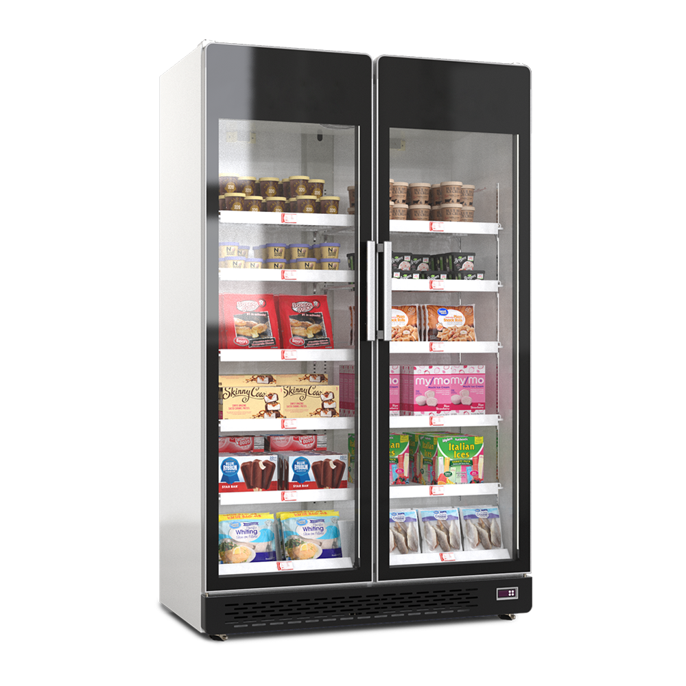 （ с шероким спросом） серия xincai панорамная люксовая тип B морозильная витрина для напитка （ дверь &hellip;